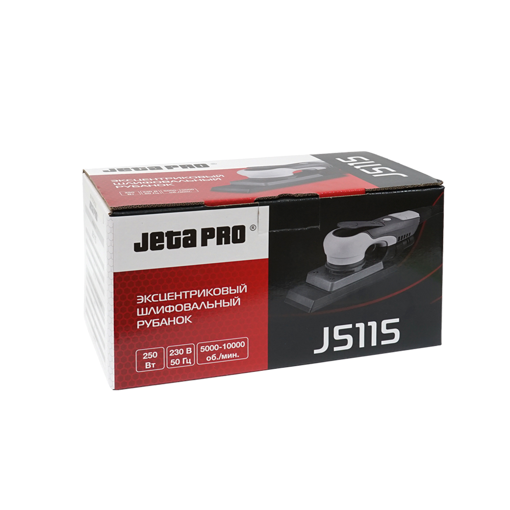 Эксцентриковый шлифовальный рубанок с пылеотводом JETA J5115 — изображение 8